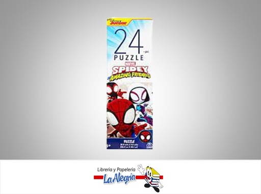 [778988424131] ROMPECABEZA RECTANGULAR SPIDEY 24 PZA MARCA SPIN MASTER