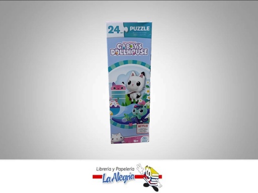[778988438220] ROMPECABEZA RECTANGULAR GABBY´S DOLL HOUSE 24 MARCA SPIN MASTER