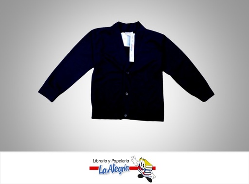 [7900054303047] SUETER BOTON T/4 AZUL MARINO UND MARCA DIPAZZI   