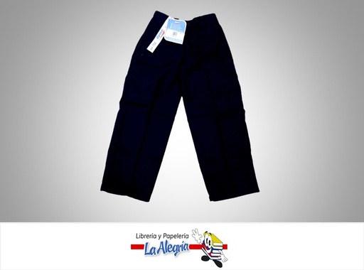 [7900075403160] PANTALON C/ELAST/BOLS T/16 NINO AZUL MAR MARCA DIPAZZI   