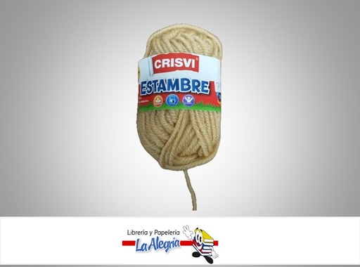 [7920210315073] ESTAMBRE ESCOLAR 10GR BEIGE UND MARCA CRISVI   