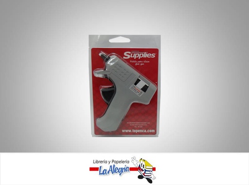 [796541203719] PISTOLA DE SILICON PEQUENA 10W 120V MARCA SUPPLIES