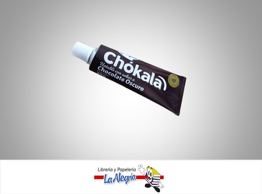 [798118999636] CHOCOLATE OSCURO CHOKOLA TUBITO 30GRS MARCA WEPA   