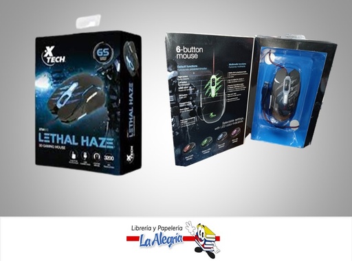 [798368163191] MOUSE OPTICO ALAMBRICO USB XTM610 MARCA XTECH   