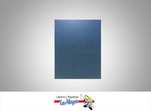 [805120106218] CARTULINA CUERO CARTA AZUL UND MARCA S/M