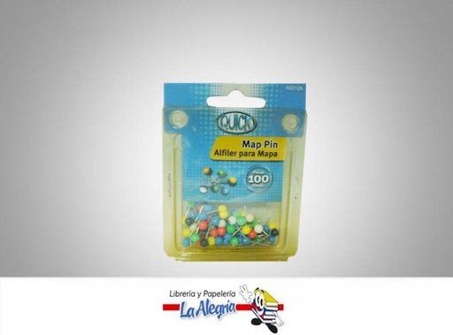 [805120108731] ALFILER C/CABEZA D/COLORES 100 UND MARCA QUICK   