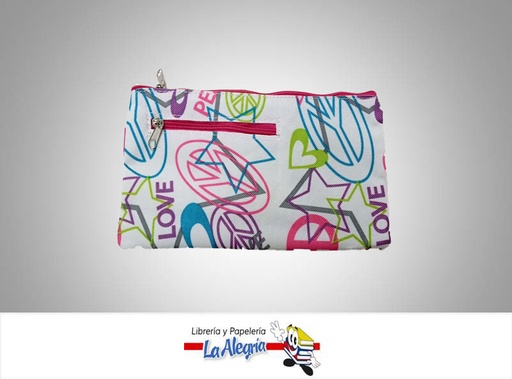 [8267650311616] CARTUCHERA 22X11CM ESTAMPADO UND    
