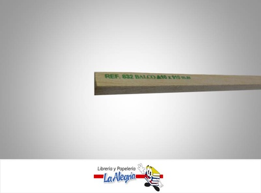 [832] MADERA BALSA TRIANGULAR 10X9.10 MM MARCA COBALSA   