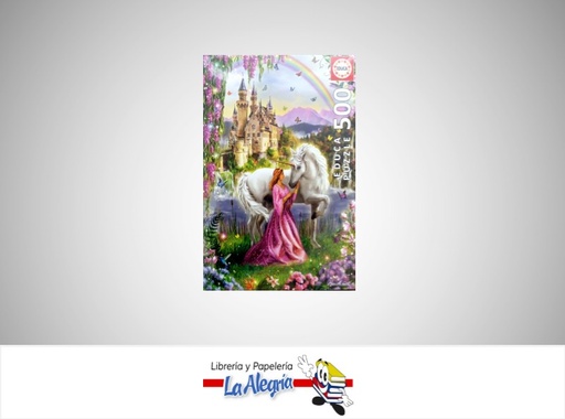 [8412668179851] ROMPECABEZA HADA UNICORNIO 500PZ MARCA EDUCA   
