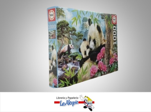 [8412668179950] ROMPECABEZA PANDA 17995; 1000PZ MARCA EDUCA