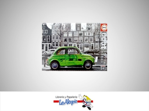 [8412668180000] ROMPECABEZA CARRO AMSTERDAM 1000PZ    