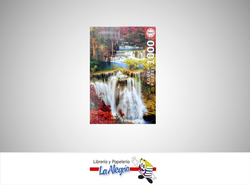 [8412668184619] ROMPECABEZA CATARATA EN EL BOSQUE 18461; 1000 PZ MARCA EDUCA