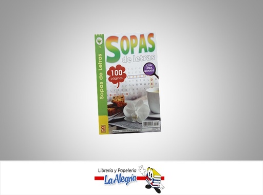 [8413042409960] SOPA DE LETRAS 100 PG  TEMATICA PASATIEMPO    