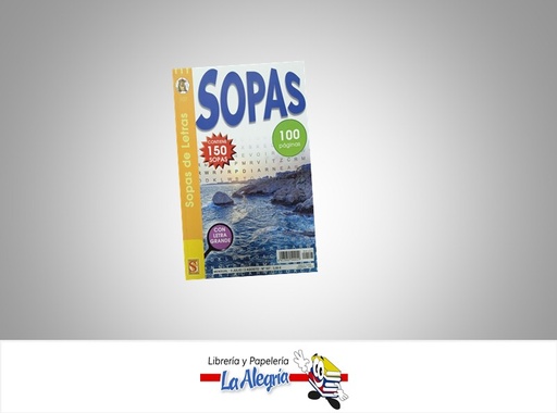 [8413042544029] SOPA DE LETRAS 100 PG  TEMATICA PASATIEMPO    