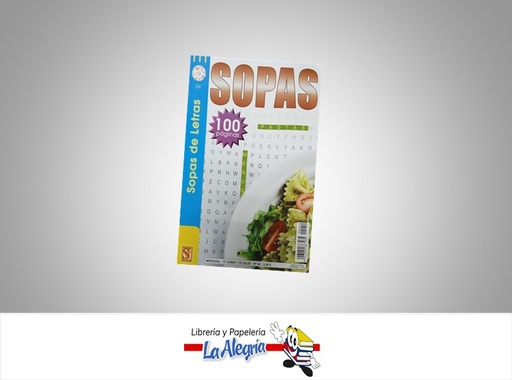 [8413042667285] SOPA DE LETRAS 100 PG  TEMATICA PASATIEMPO    