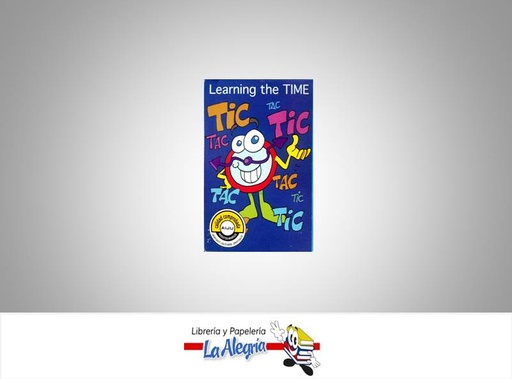 [8429102038360] CARTA DE CARTON LEARNING THE TIME MARCA VARITEMAS   