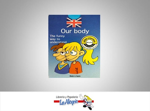 [8429102039077] CARTA DE CARTON INGLES/ESPAÑOL OUR BODY MARCA VARITEMAS