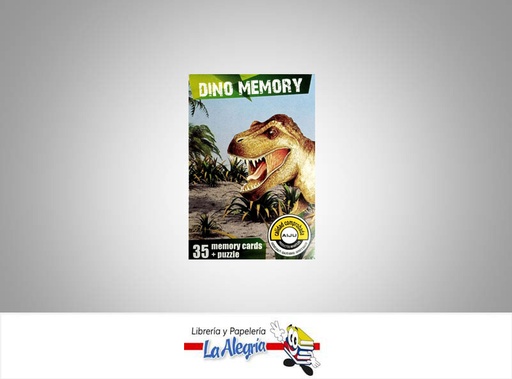 [8429102042503] CARTA DE CARTON DINO MEMORY MARCA VARITEMAS   