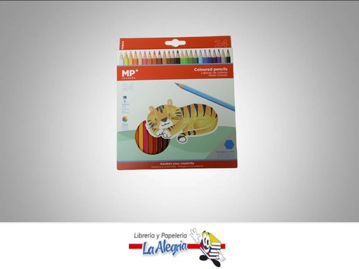 [8435250979943] LAPICES DE COLORES CLASICOS PP804 24 UND MARCA MP
