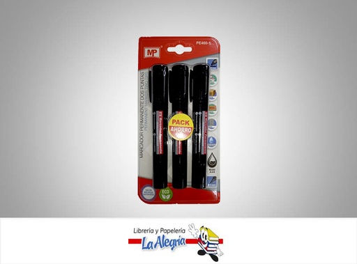 [8435464119364] MARCADOR PERMANE D/PUNTA 6.5MM NEGRO UND MARCA MP   