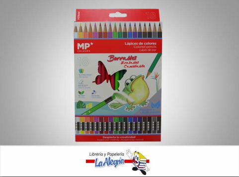 [8435464147879] LAPICES DE COLORES BORRABLE PP825 24 COLORES  MARCA MP