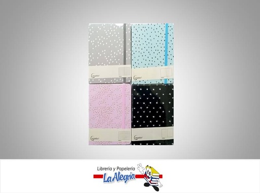 [8435464155577] AGENDA BLANCA/RAYA/CUADRO 14X10CM 96H MARCA MP   