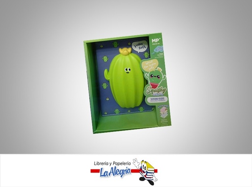 [8435464175278] LIBRETA NOTA SQUISHY 17X13 CM CACTUS MARCA MP   