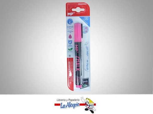 [8435464183723] MARCADOR DE TIZA LIQUIDA ROSA BORRADO EN SECO MARCA MP