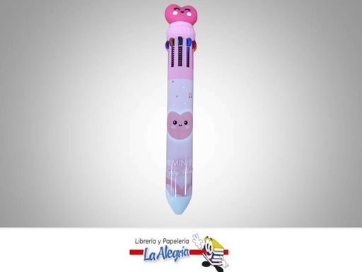 [8435464206408] BOLIGRAFO RETRACTIL FANTASIA HEART MULTI MARCA MP   