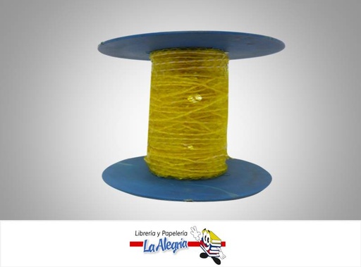 [858585002] LENTEJUELA TRANSPAREN 06MM AMARILLO XMET MARCA S/M   