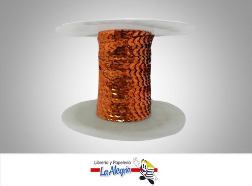 [858585018] LENTEJUELA BRINLLANTE 06MM BRONCE XMETRO MARCA S/M   