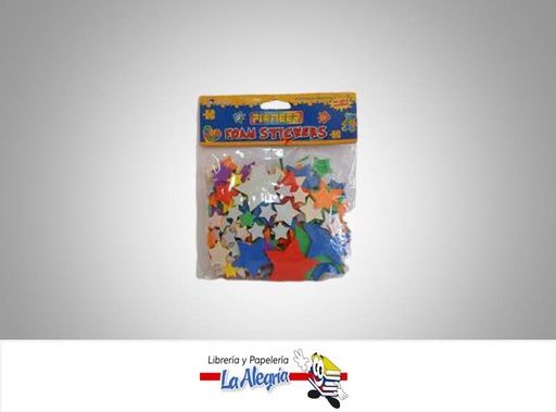 [8657420110219] FIGURAS FOAMY ADHESIVA ESRTELLAS MARCA CORELA   