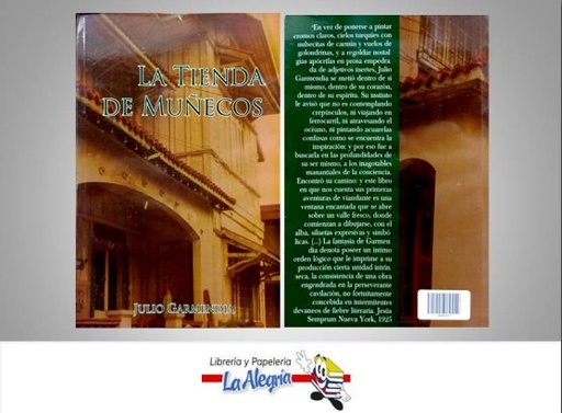 [86863267] LA TIENDA DE MUÑECOS TEMATICA NOVELA AUTOR JULIO GARMENDIA MARCA EDITORIAL EXCELSIOR