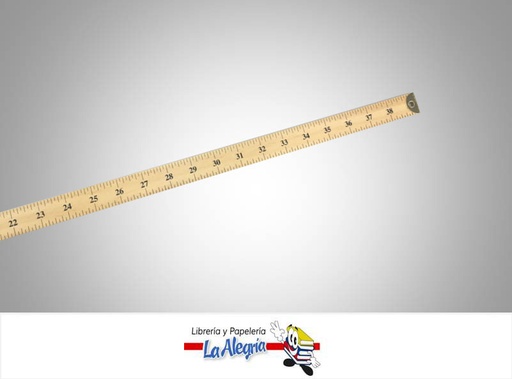 [8701201408702] REGLA MADERA 1 METRO UND MARCA S/M   