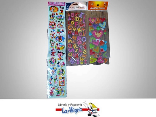 [8896575422413] STICKER VARIADOS MARCA PUFFY   