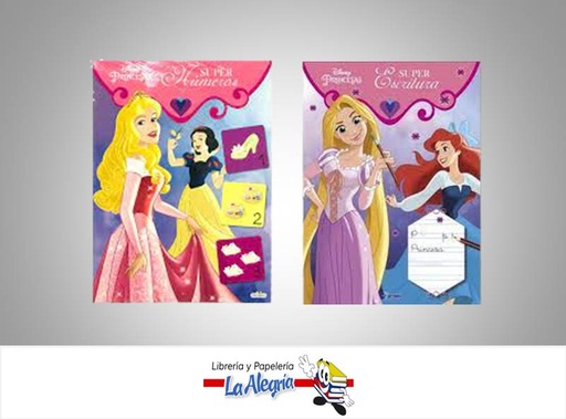 [8944513383804] SUPER NUMEROS Y ESCRITURA PRINCESA DISNE      EDITORIAL DISNEY