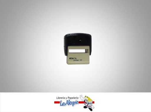 [9004362309857] SELLO AUTOM. PRINTER/10 26X9MM NEGRO MARCA COLOP   