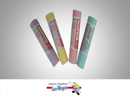 [9023800162090] PEGA EN BARRA 20G PASTEL UND MARCA KORES