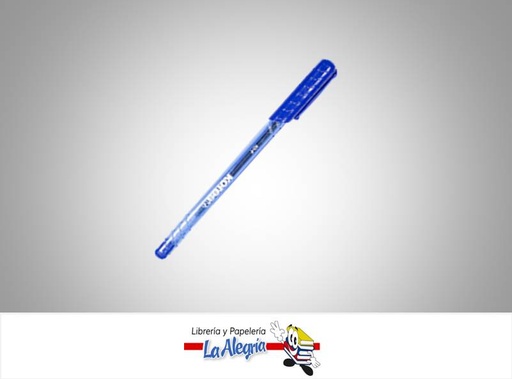 [9023800395115] BOLIGRAFO CON TAPA TRANSPARENTE K1 FINO AZUL UND MARCA KORES