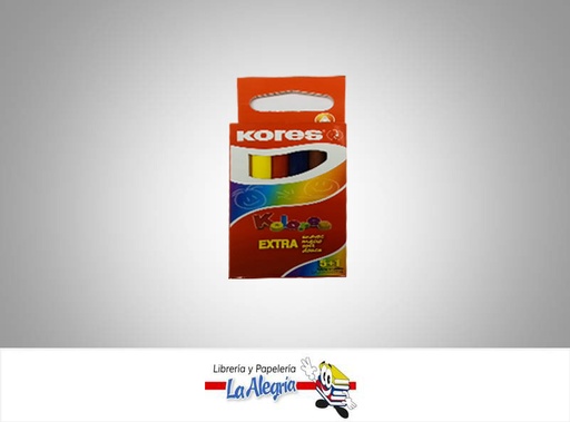 [9023800931061] LAPICES DE COLORES TRIANGULARES 6 COLORES MARCA KORES
