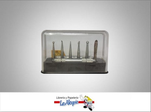 [90L] REPUJADORES  MODELOS METAL 6 UND MARCA X-ACTO