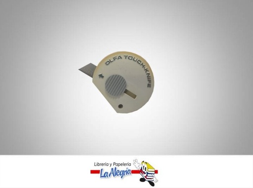 [915118] CUCHILLA RETRACTIL REDONDO BLANCO UND MARCA OLFA   