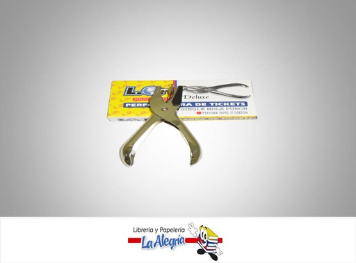 [9305189261824] PERFORADORA 1 HUECO 1/16'' REDONDO MARCA L.O.   