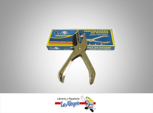 [9305189262104] PERFORADORA 1 HUECO OVALO REF2621 MARCA L.O.   