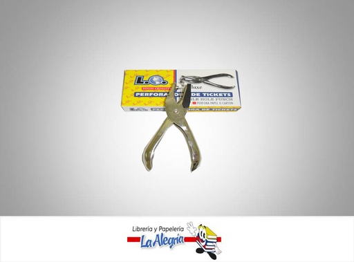 [9305189262128] PERFORADORA 1 HUECO CORAZON MARCA L.O.   