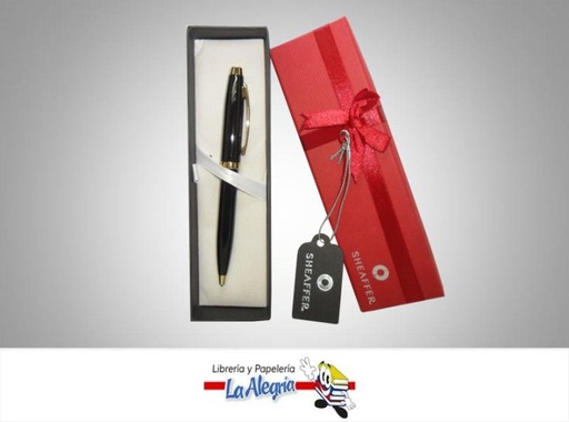 [9322-2] BOLIGRAFO SHEAFFER GT NEGRO/DORADO MARCA SHEAFFER   