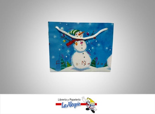 [9556845682587] BOLSA DE REGALO 11,9X15 D/NAVIDAD MARCA S/M   