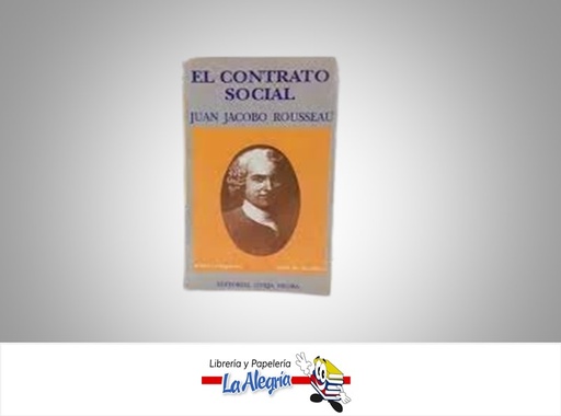 [9588482800536] EL CONTRATO SOCIAL TEMATICA NOVELA  AUTOR JUAN JACOBO ROUSSEAU EDITORIAL OVEJA NEGRA