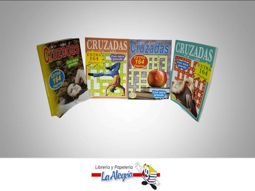 [9646716876174] CRUZADAS 164 PAGINAS CON LETRA GRANDE TEMATICA PASATIEMPO MARCA EL MUNDO DEL COMIC