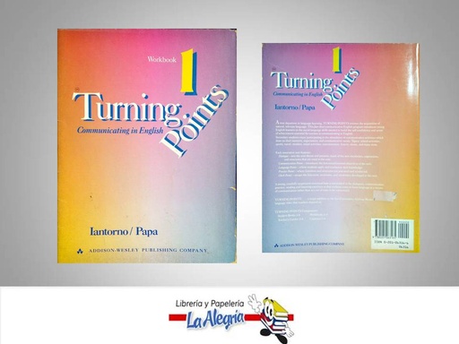 [9780201063165] TURNING POINTS 1 WORKBOOK  TEMATICA IDIOMAS AUTOR IANTORNO PAPA EDITORIAL ADDISON WESLEY